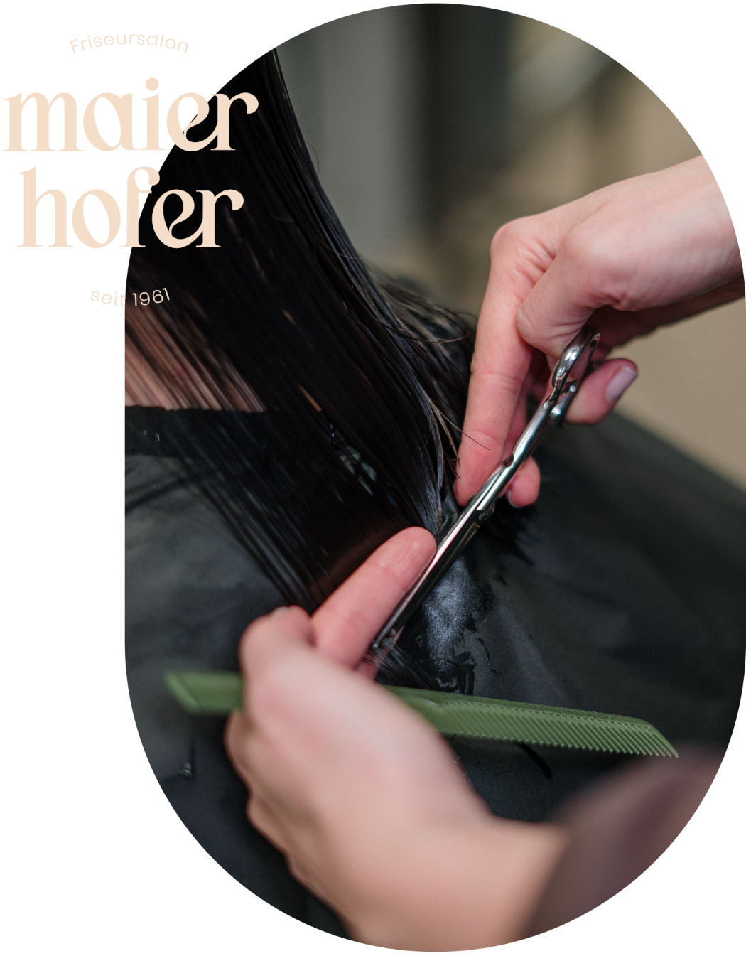 Haarschnitt im Friseursalon Maierhofer